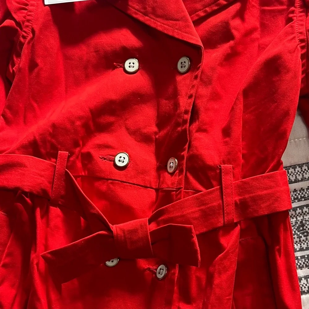 Janie and Jack • Scarlet Pea Coat for Kids - Picture 5 of 5